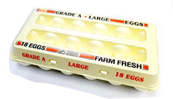 Sunups Grade A Large Farm Fresh Eggs 1.5 dozen
