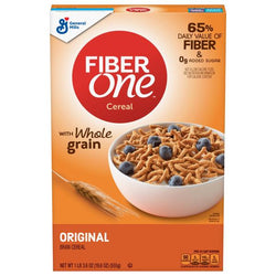 Fiber One Bran - With Whole Grain Cereal, Original 19.6 oz