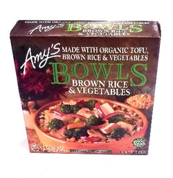Amy's Brown Rice & Vegetables Bowl (Vegetarian)