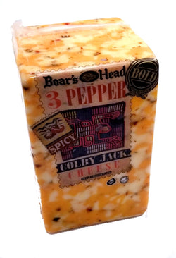 Boar's Head 3 peppers Colby Jack Cheese (spicy bold) 1 lb