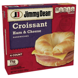 Jimmy Dean Ham & Cheese Croissant Sandwiches, 4 ct