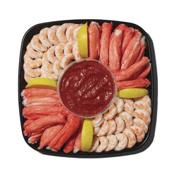 Shrimp & Surimi Platter, Sm, Net Wt 40 Oz Featuring GreenWise Shrimp, Ready to Eat