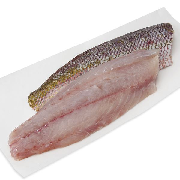 Yellowtail Snapper Fillets, Wild, Fresh, Responsibly Sourced 1.5 Lbs