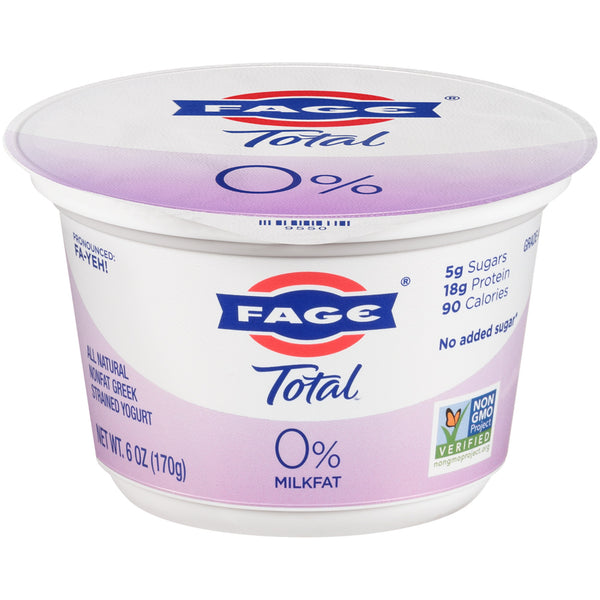 Fage Total 0% Nonfat Greek Strained Yogurt - 6 oz