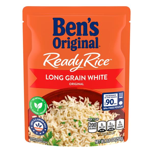 Ben's Original Ready Rice Rice, Long Grain White 8.8 oz 1 ct