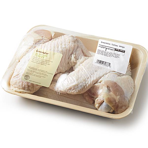 GreenWise Fresh Turkey Wings, USDA Premium, Raised Without Antibiotics 2 pieces