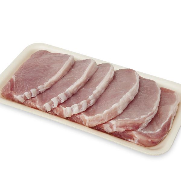 GreenWise Lean Pork Loin, Boneless Chops Thinly Slicedraised Without Antibiotics 1.5 Lbs