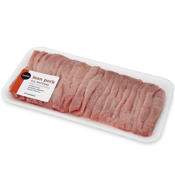 Publix Lean Pork Loin Strips, for Fajitas or Stir Fry 1.65 Lbs