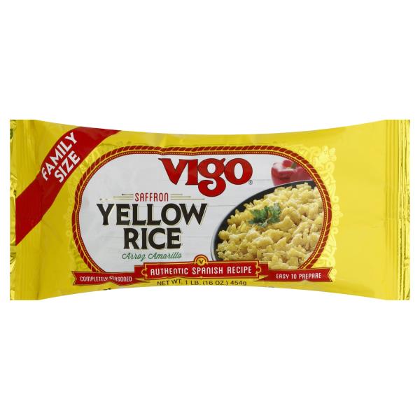 Vigo Yellow Rice, Saffron, Family Size 16 oz 1 ct