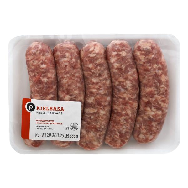 Publix Kielbasa Pork Sausage, Our Exclusive Recipe 1.25 Lbs