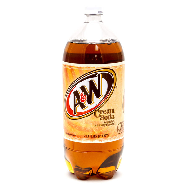 A & W Cream Soda 2 Liter
