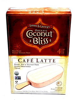 Luna & Larry's Organic Coconut Bliss Cafe Latte Desert Bars (4 count)