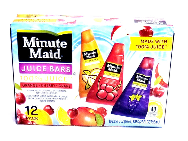 Minute Maid Juice Bars (12 count)