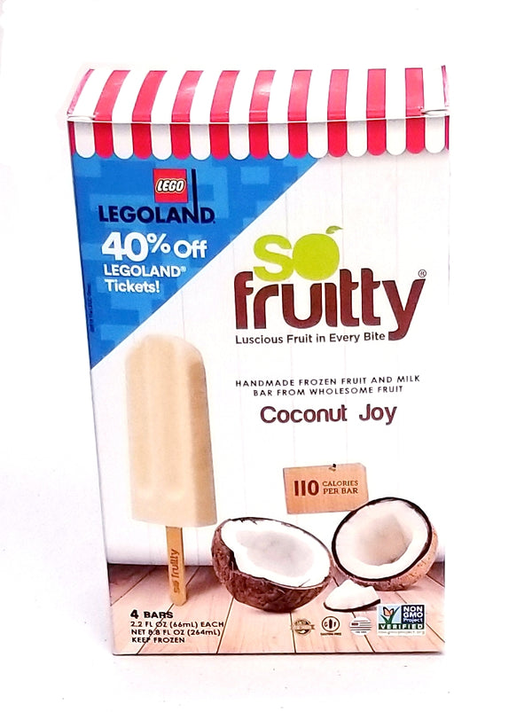 So Fruitty Coconut Joy Fruit Bars (4 count)
