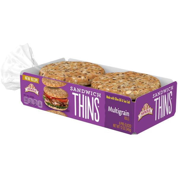 Arnold Multigrain Sandwich Thins 12 oz