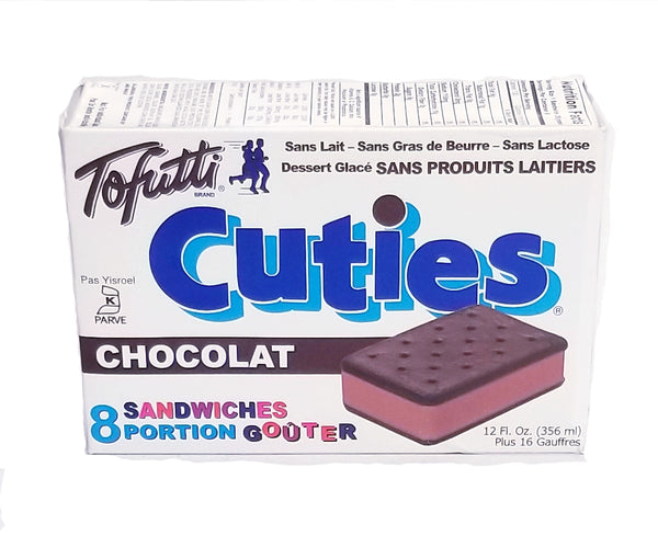 Tofutti Cuties Chocolat Sandwiches (8 count)