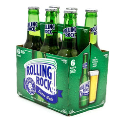 Rolling Rock Extra Pale 6 pack bottles 12 Fl oz