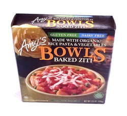 Amy's Baked Zitti Bowls (Vegetarian, Gluten Free, and Dairy Free)