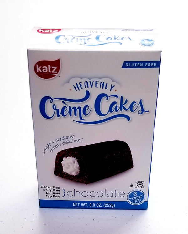 Katz Chocolate Heavenly Cre'me Cakes (6 count) Gluten Free