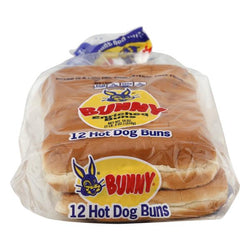 Bunny Hot Dog Buns 12 ct 18 oz