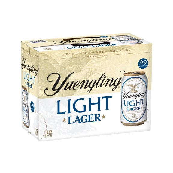 Yuengling Light Lager 12 pack cans 12 Fl oz