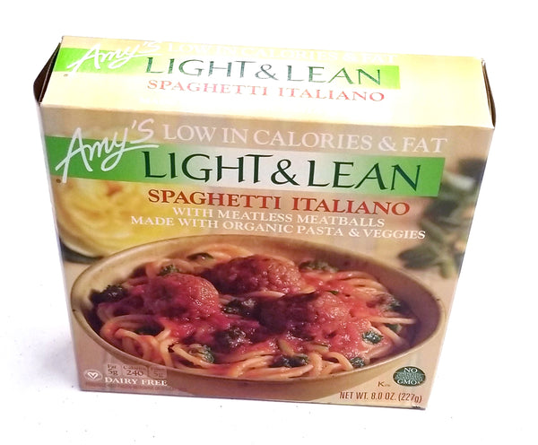 Amy's Light & Lean Spaghetti Italiano (Vegetarian, and Dairy Free)