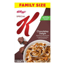 Special K Cereal, Chocolatey Delight, Family Size 18.5 oz