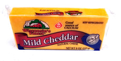 Wisconsin's Finest Mild Cheddar cheese block  8 oz