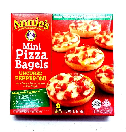 Annie's mini Pizza Bagels (9 count)