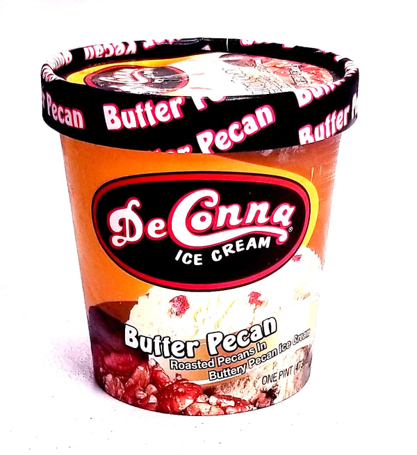 De Conna Butter Pecan Ice Cream (1 pint)