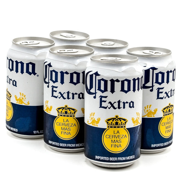 Corona Extra 6 pack cans 12 Fl oz