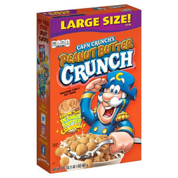 Cap'N Crunch Cereal, Peanut Butter 17.1 oz