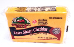 Wisconsin's Finest Extra Sharp Cheddar cheese block 16 oz