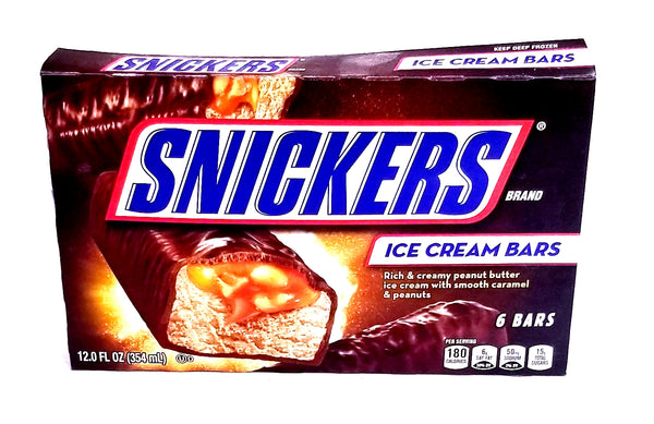 Snickers Ice Cream Bars (6 count)
