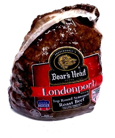 Boar's Head London Port Top Round Seasoned Roast Beef 1 Lb