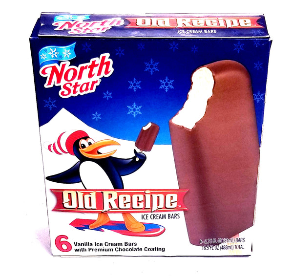 North Star Old Recipe Vanilla Ice Cream Bars (6 count)