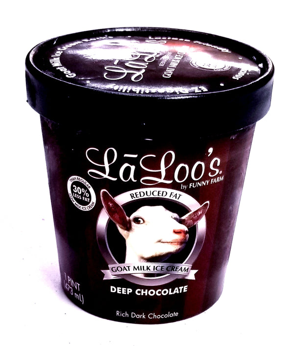 La Loo's Deep Chocolate Goat Milk Ice Cream (1 pint)