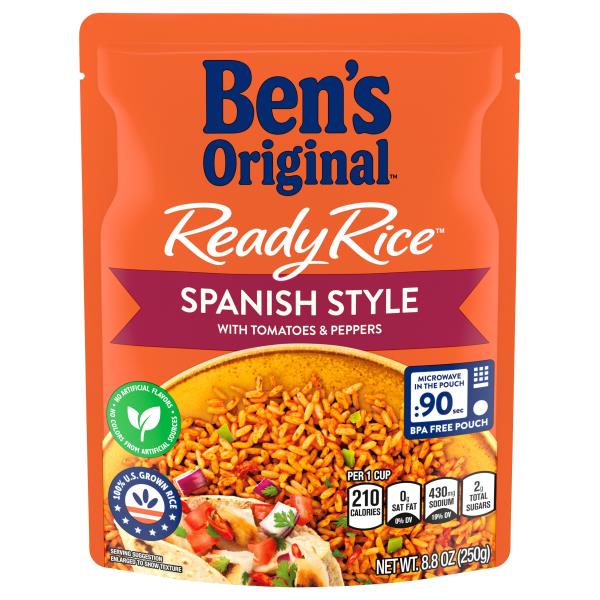 Ben's Original Ready Rice Rice, Spanish Style 8.8 oz 1 ct
