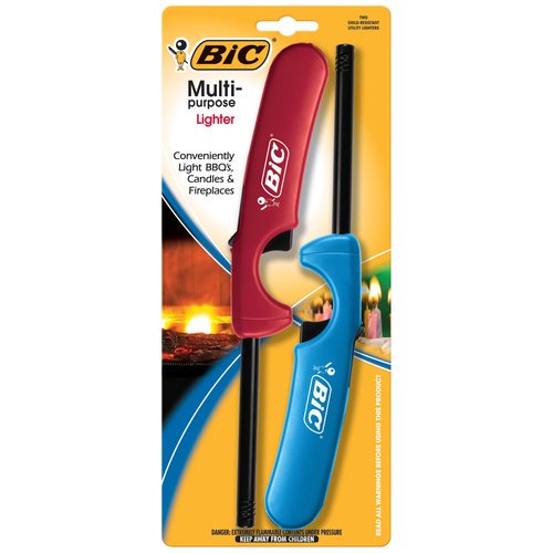 BiC Multi-Purpose Lighter Combo - 2 count