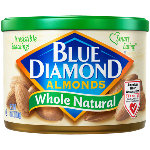 Blue Diamond Almonds Whole Natural Almonds - 6 oz