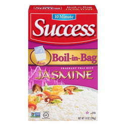 Success Jasmine Rice, Boil-in-Bag 14 oz 4 ct