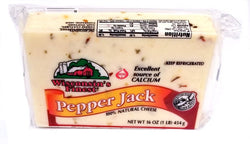 Wisconsin's Finest Pepper Jack cheese block 16 oz