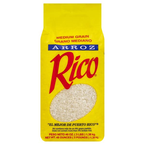 Rico Rice, Medium Grain 3 LB