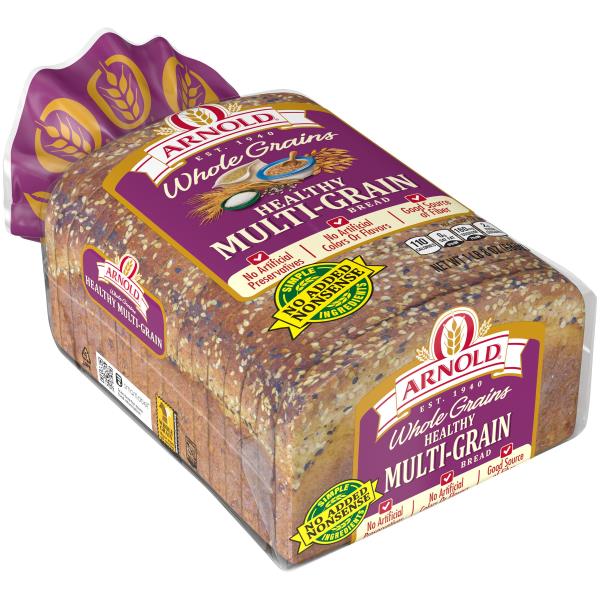 Arnold Whole Grains Healthy Multi-Grain Bread 1 LB 8 oz