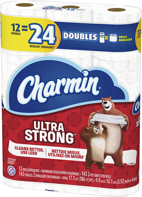Charmin Ultra Strong Charmin Ultra Strong Toilet Paper 12 Double Rolls Toilet Tissue12 ct