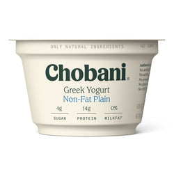 Chobani Plain Non-Fat Greek Yogurt - 5.3 oz