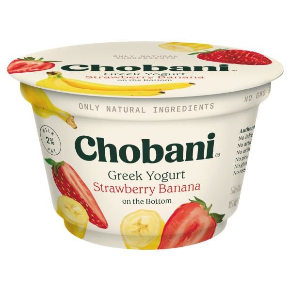 Chobani Strawberry on the Bottom Non-Fat Greek Yogurt - 5.3 oz