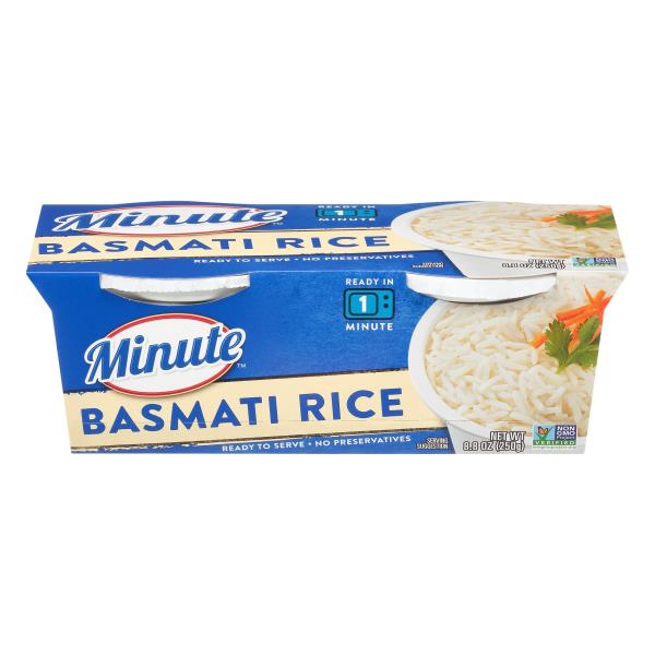 Minute Basmati Rice 8.8 oz 2 cups
