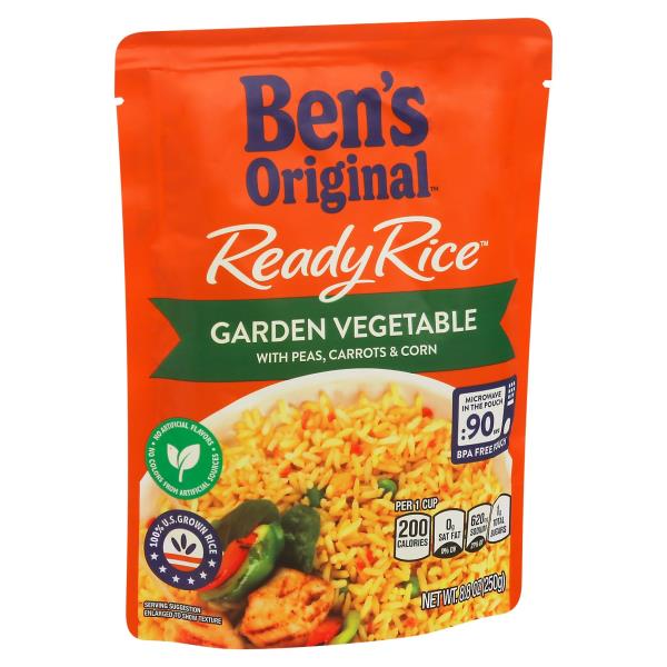 Ben's Original Ready Rice Rice, Garden Vegetable 8.8 oz 1 ct