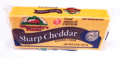 Wisconsin's Finest Sharp Cheddar cheese block 8 oz